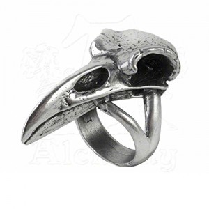 Rabenschädel Raven Skull Ring (8.5) Rabenschädel Raven Skull Ring (8.5)