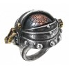 Automaton's Eye Alchemy Gothic Steampunk Ring - size 8