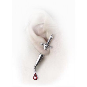 Cesare's Veto Gothic Dagger Earring