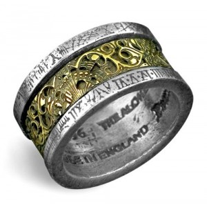 Dr. von Rosenstein's Induction Principle Alchemy Gothic Ring - size 7