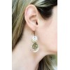 Best Wing Jewelry Antique-Bronze-Tone "Gear" Earrings