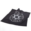 BLESSUME Altar Tarot Tablecloth Black Square Wicca Hexagram Tapestry