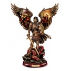 'Michael: Triumphant Warrior' Cold-Cast Bronze Sculpture by The Bradford Exchange