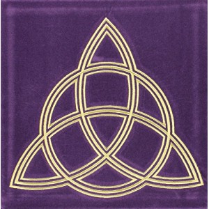 Triple Goddess Velvet Cloth (Lienzos de Lo Scarabeo Lo Scarabeo Cloths)