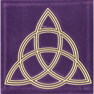 Triple Goddess Velvet Cloth (Lienzos de Lo Scarabeo Lo Scarabeo Cloths)
