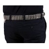 Classic Pyramid Studded Leather Belt (Size Medium 32-36 inch waist)