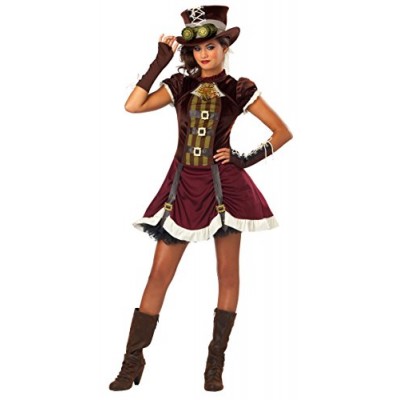 California Costumes Steampunk Girl Tween Costume, X-Large