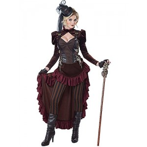 Victorian Steampunk Woman Adult Costume Victorian Steampunk Woman Adult Costume