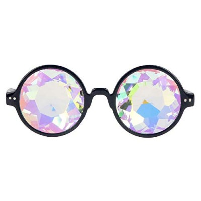 Amazon Prime Deals,Festivals Kaleidoscope Glasses Rainbow Prism Sunglasses Goggles