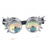 Careonline Vintage STEAMPUNK GOGGLES&Glasses Bling Lens Rustic Goth COSPLAY PARTY Rivets