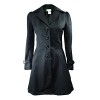 CS -Rainy Night in Paris- Black Victorian Gothic Corset Vintage Style Jacket (P18)