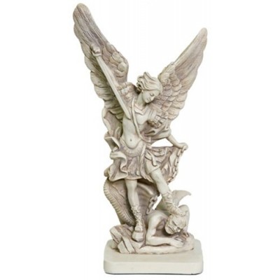 Archangel Michael Slaying the Devil Statue
