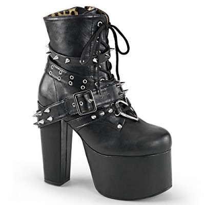 Demonia Torment-700 Platform Ankle Boot Vegan Leather 