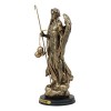 Ebros Byzantine Catholic Church Archangel Raphael With Staff And Healing Oil Statue 8"Tall Saint Rafael The Archangel God's Healing Decorative Figu...