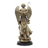 Ebros Byzantine Catholic Church Archangel Raphael With Staff And Healing Oil Statue 8"Tall Saint Rafael The Archangel God's Healing Decorative Figu...