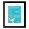 Harper Lee Real Courage Fine Art Print. To Kill a Mockingbird Quote Poster