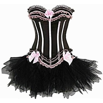 Pink Lace Up Boned Corset Busiter 