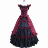 Partiss Women Evening Gothic Lolita Dress,small,winered