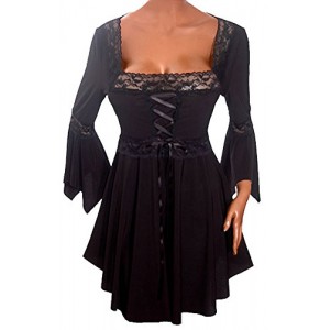 Gothic Lace Black Corset