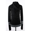 Gothic Punk Long Sleeve T-Shirt Shawl 