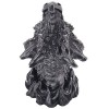 Magical Fire Breathing Dragon Head Incense Burner Holder for Scented Cones in Mythical Statues & Sculptures As Gothic Style Medieval Home Decor for...
