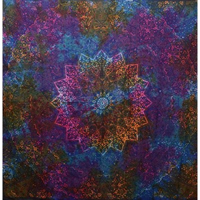 Colorful Tie Dye Tapestry Bohemian Tapestry Wall hanging Elephant Star Mandala Tapestry Tapestry Wall Hanging Boho Tapestry Hippie Tapestry Beach C...