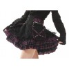Lolita Charm Women's Punk Lolita Nana Skirt-One Size-Black and Purple