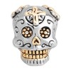 LovelyJewelry Day of the Dead Decorated Rose/heart /Cross Skull Bead-dia De Los Muertos For Bracelets