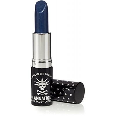 Manic Panic After Midnight Blue Lipstick Metallic Goth Makeup