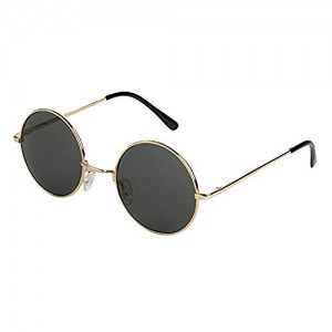Mechaly Classic Lennon Style Gold Sunglasses Mechaly Classic Lennon Style Gold Sunglasses