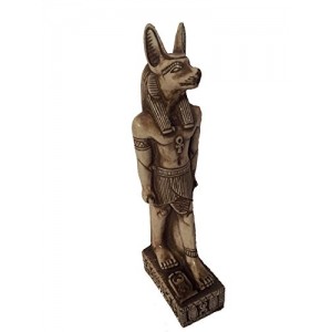 Unique Handmade Statue of Ancient Egyptian God Anubis Unique Handmade Statue of Ancient Egyptian God Anubis