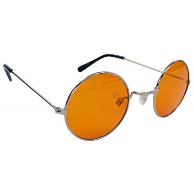 Steampunk Sunglasses with Atomic Orange Lenses By Morpheus®