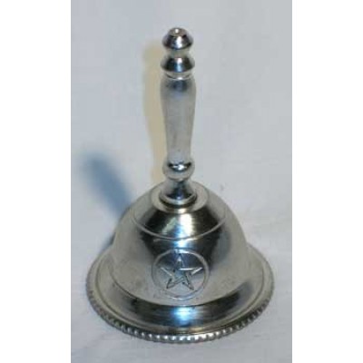 New Age Imports Inc. Altar Bell with Pentagram Design, 3 inches tall