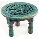 New Age Imports Round Tree of Life Altar Table
