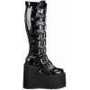 Pleaser Women's Swing-815 Knee-High Boot,Black Patent,8 M US