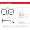 Pro Acme Gothic Steampunk Sunglasses for Men Women Metal Frame Round Lens (Black Lens/Gold Frame)