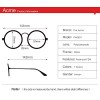 Pro Acme Retro Polarized Round Sunglasses Unisex Metal Frame Steampunk Glasses (Black Frame/Black Lens)