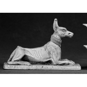 Reaper Miniatures Egyptian Jackal Statue #03008 Dark Heaven Unpainted Metal Reaper Miniatures Egyptian Jackal Statue #03008 Dark Heaven Unpainted Metal