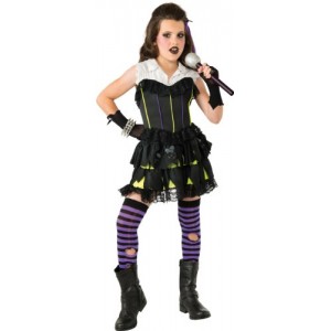 Goth Rock Star Costume, Medium Goth Rock Star Costume, Medium