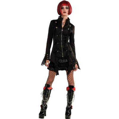 Rubie's Costume Bloodline Sweet Revenge Gothic Jacket and Skirt, Black, Medium Costume