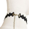 Sandistore Pearl Gothic Retro Vintage Handmade Lace Choker Necklace