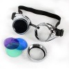 Steampunk Goggles Retro Vintage Victorian Glasses Welding Cyber Punk Gothic for Halloween Cosplay Costume