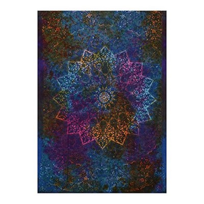 Twin Blue Tie Dye Bohemian Tapestry Elephant Star Mandala Tapestry Tapestry Wall Hanging Boho Tapestry Hippie Hippy Tapestry Beach Coverlet Curtain...