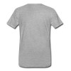 Spreadshirt Men's Steampunk Vintage Clock T-Shirt, heather gray, 3X