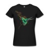 Steampunk Hummingbird Women's T-Shirt by American Apparel by Spreadshirt, 2XL, black
