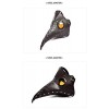 Steampunk Plague Beak Mask Gothic Cosplay Retro Doctor Bird Mask (Brown)