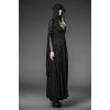 Steelmaster Women's High Priestess of the Coat Gothic Long Dress(Black) (XXXL)