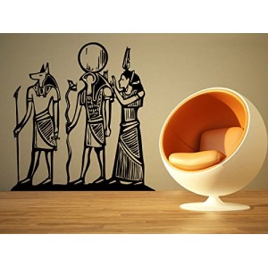 Wall Room Decor Art Vinyl Decal Sticker Egyptian Gods Anubis Ra Maat Poster Set Egypt Religious History AS516