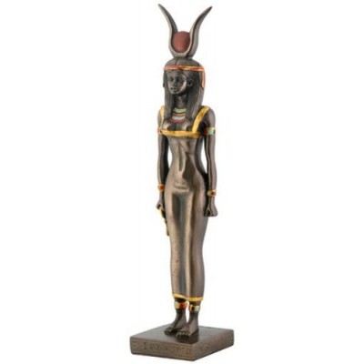 Egyptian Bronze Isis Collectible Statue