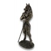 Egyptian God Anubis Statue Deity Jackal Figurine